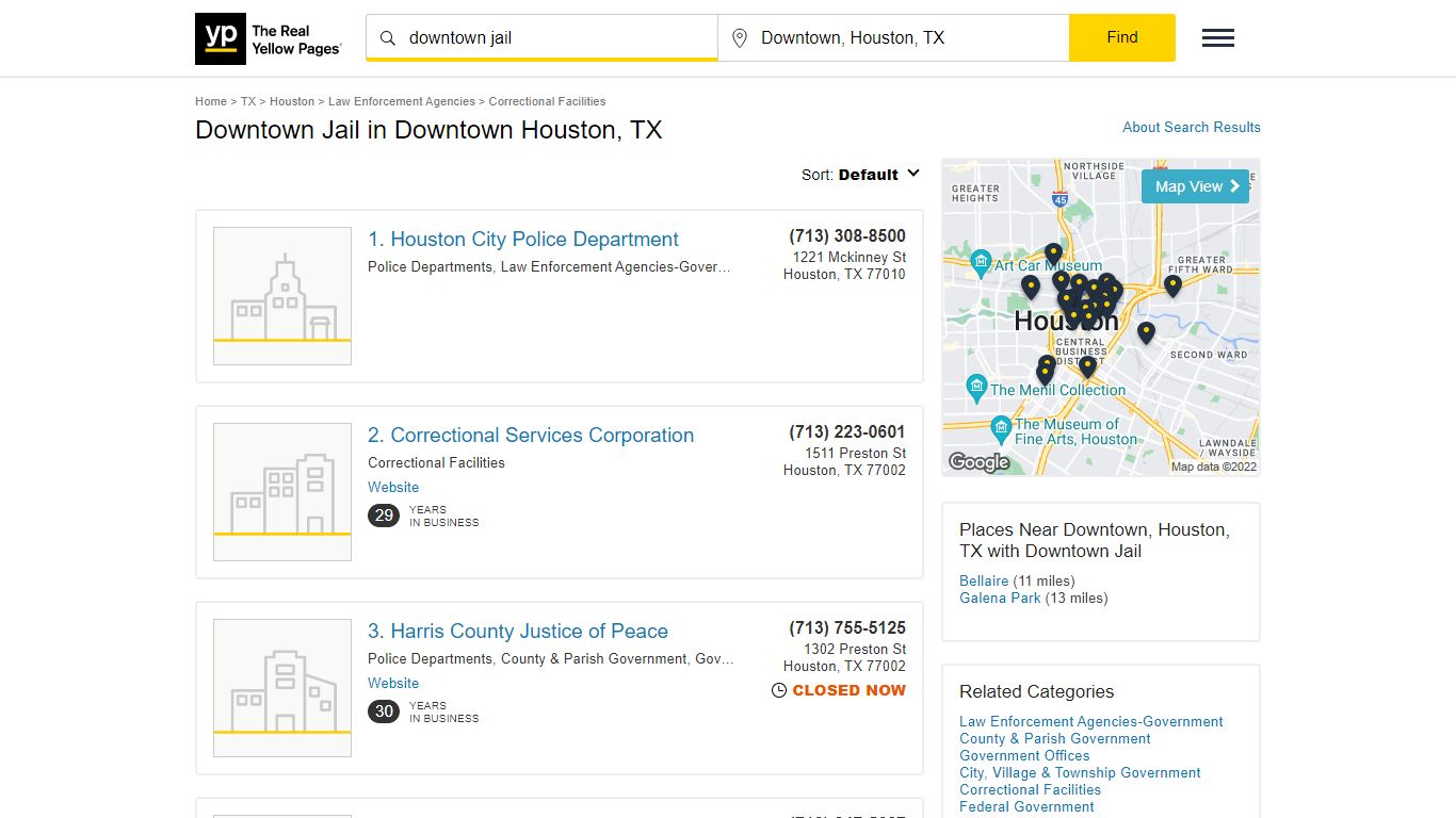 Best 6 Downtown Jail in Downtown, Houston, TX with Reviews - YP.com